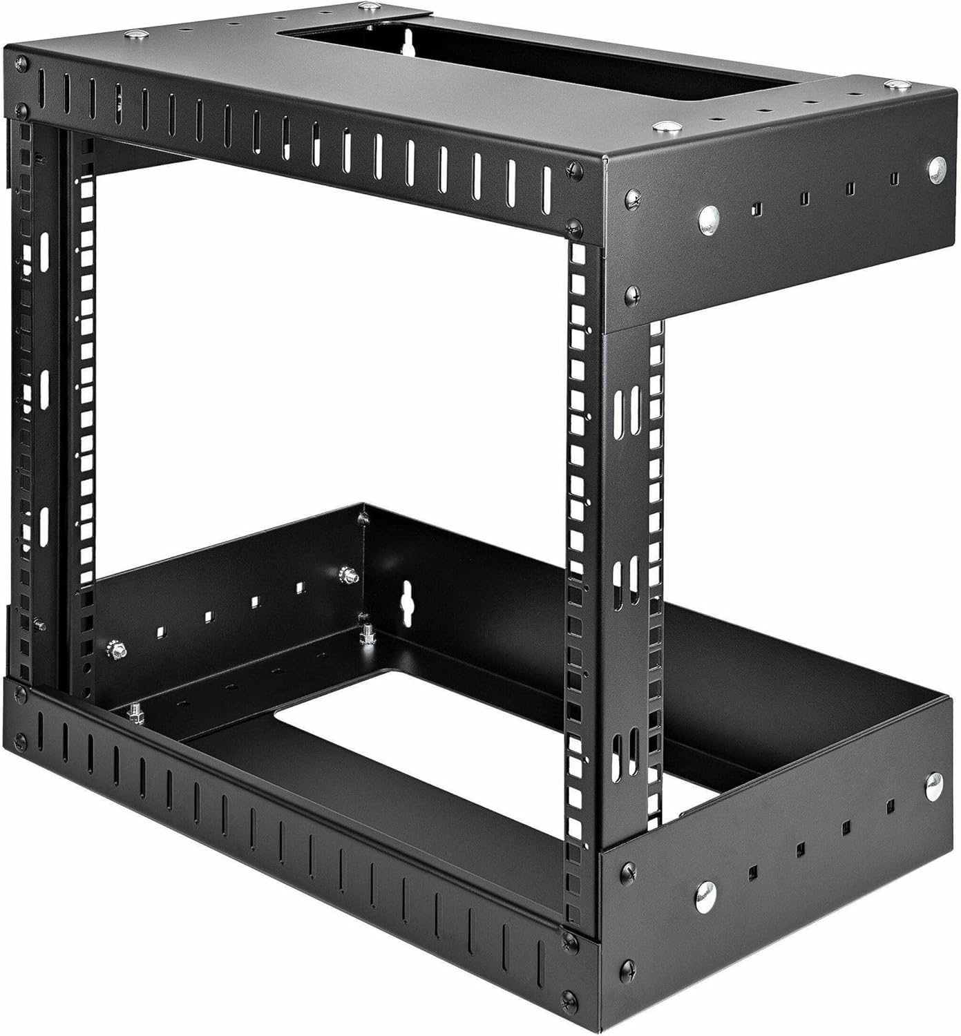 8U Wall Mount Network Server Cabinet with Adjustable Depth