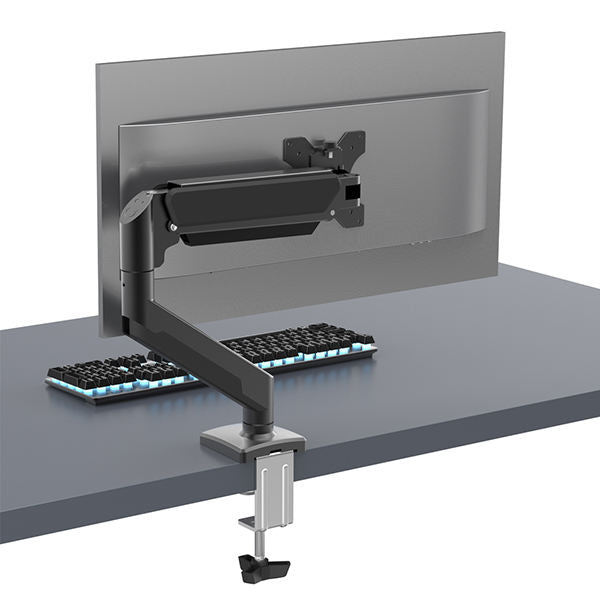 Transber Desk Mount Monitor Arm - Swivel and Tilt Mechanism Close-Up