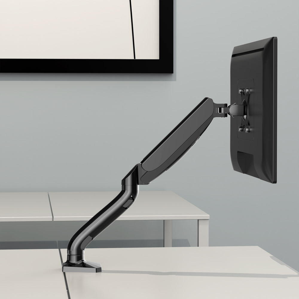 Transber Dual Arm 2-in-1 - Full Setup with Monitor and MacBook