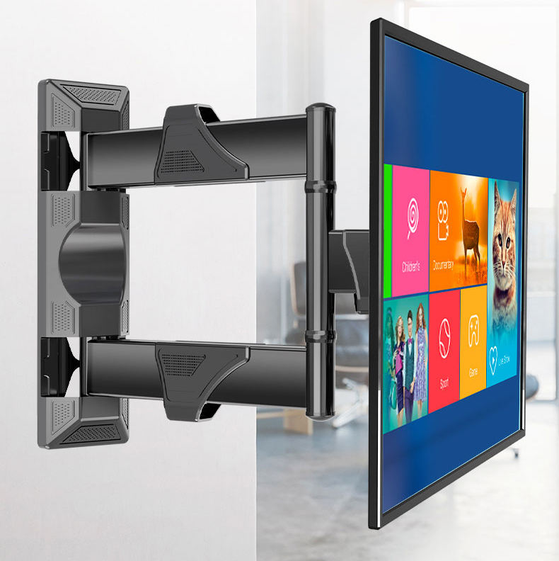 Transber Full Motion TV Wall Mount 32-75 Inch - Dual Arm Extended
