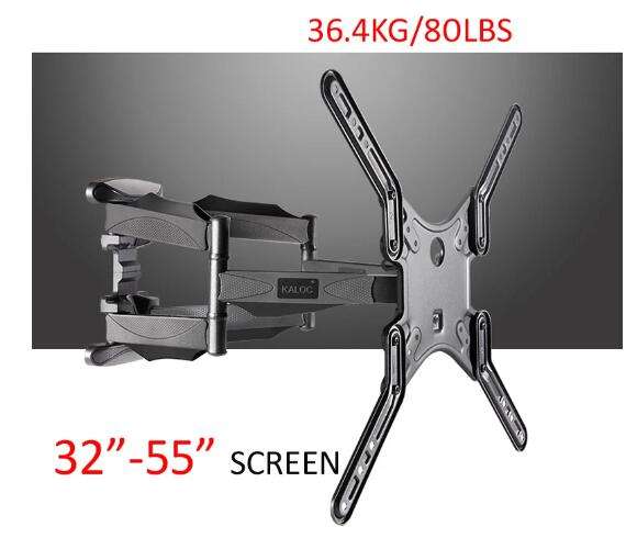 Transber TV Mount Arm Swivel View - Living Room Installation